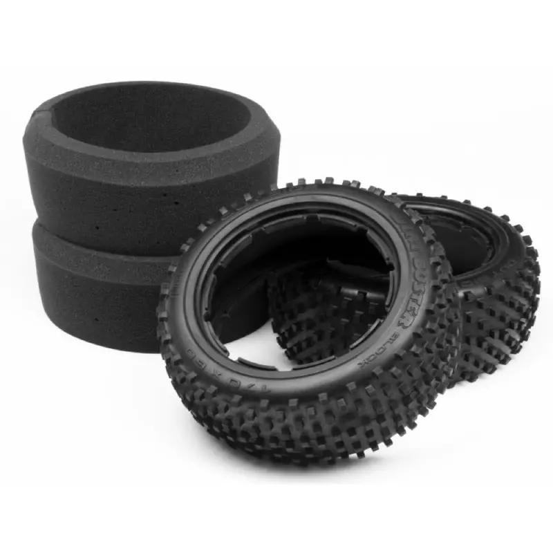 Hpi 4848 Dirt Buster Block Tire M Compound (170X60mm/2Pcs) 2