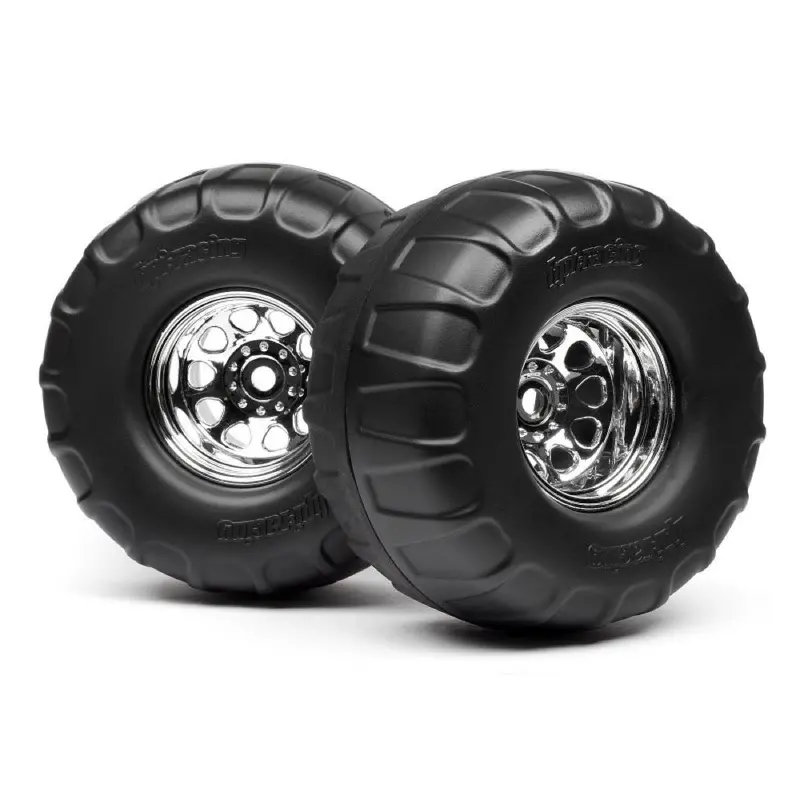 Hpi 4884 Mounted Dual Stage Tires On Classic King Wheels 1