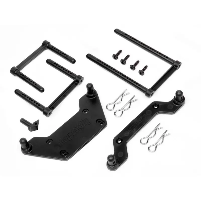 Hpi 85633 Body Mount Set 89X287mm (Wheely King) 1