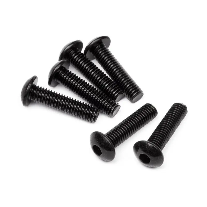 Hpi 94757 Button Head Screw M5x20mm (Hex Socket/6Pcs) 1