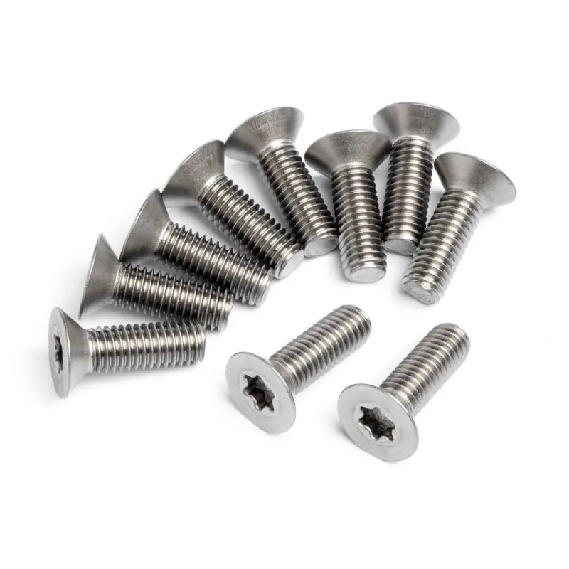 Hpi 94951 Titanium Flat Head Screw M5x16mm 1