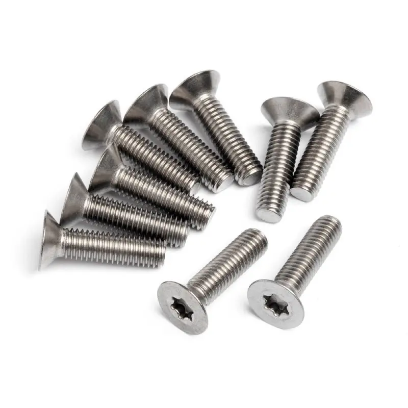 Hpi 94952 Titanium Flat Head Screw M5x20mm 1
