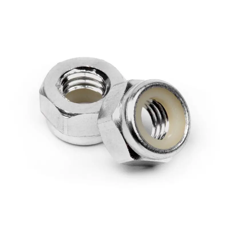 Hpi 95862 Aluminum Lock Nut M5 (Silver/10Pcs) 1