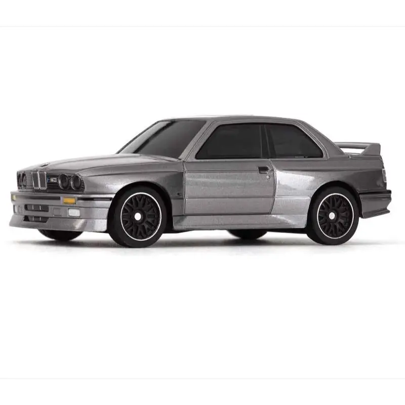 Hpi Nano-Ttr 1989 Bmw M3 E30 Ravaglia Dark Silver Bind & Drive 160994 1