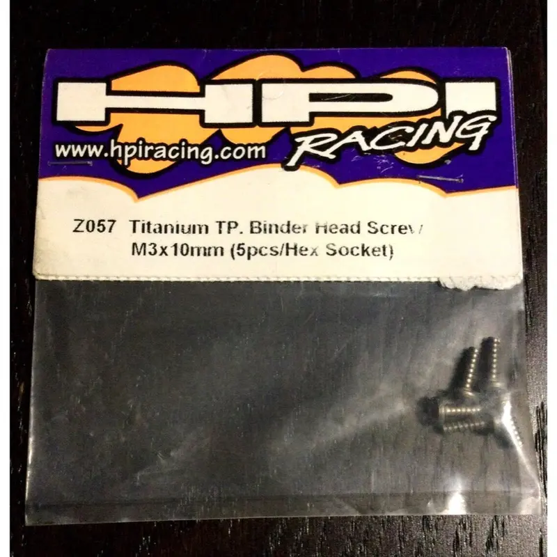 Hpi Z057 Titanium Tp. Binder Head Screw 1