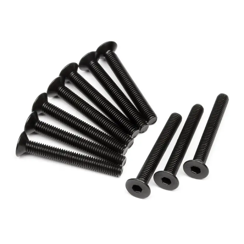 Hpi Z092 Flat Head Screw M3x24mm (Hex Socket/10Pcs) 1