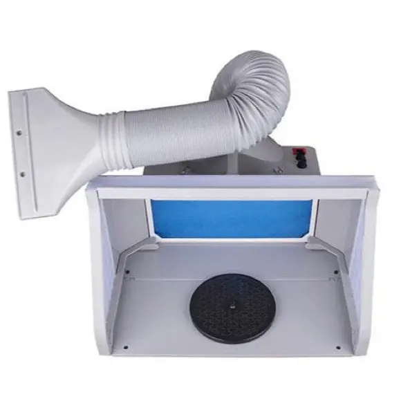 Hseng E550blk Spray Booth W/Led Light 55Cm Dualfans 1