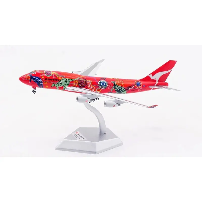 Hx Models B616501 1/400 Qantas Boeing 747-400 Vh-Oej 'Wunala Dreaming' 1