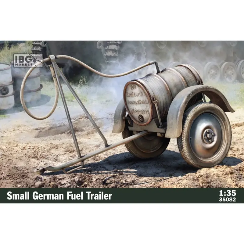 Ibg Models 35082 1/35 Small German Fuel Trailer 1