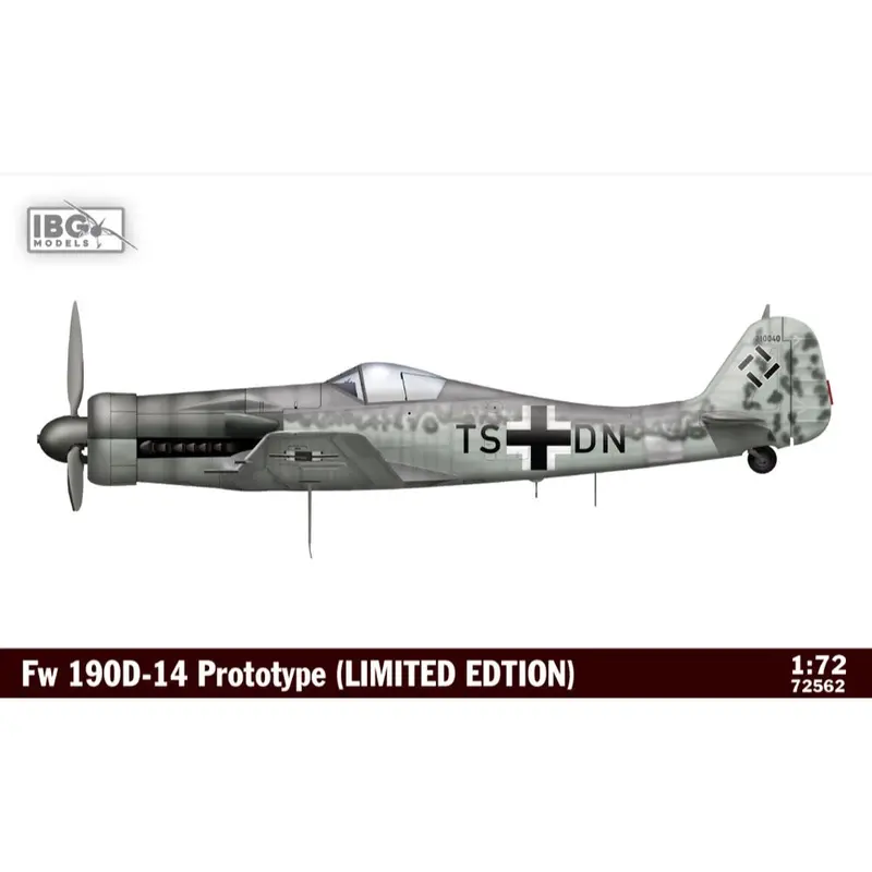 Ibg Models 72562 1/72 Focke-Wulf Fw 190D-14 Prototype 1