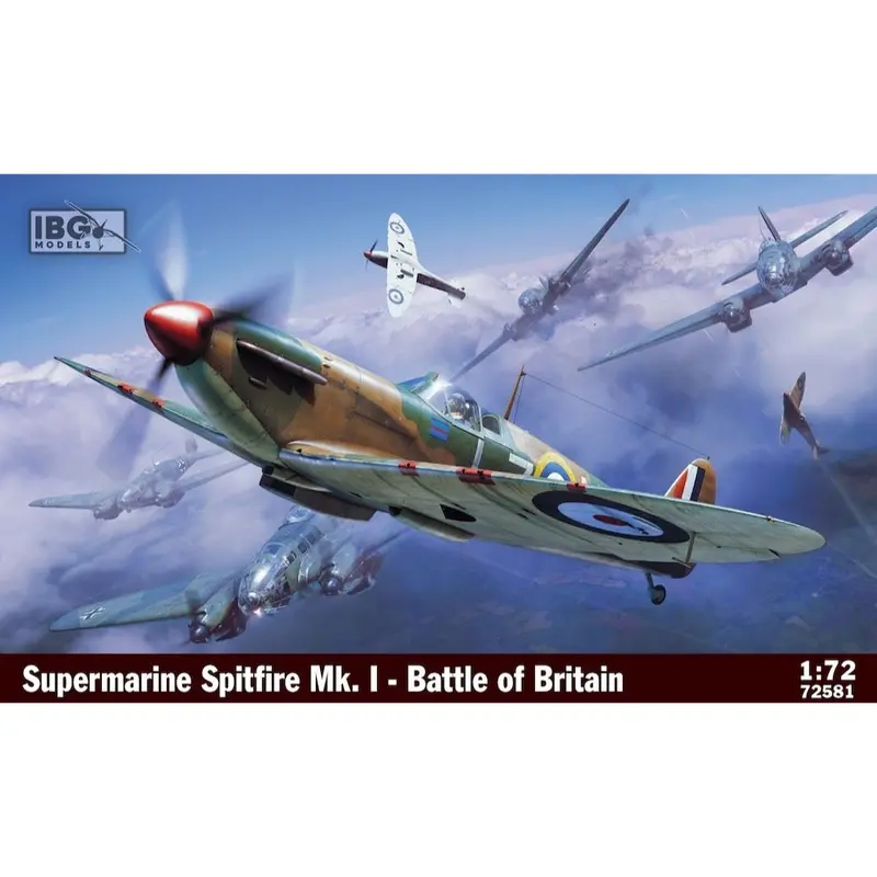 Ibg Models 72581 1/72 Supermarine Spitfire Mk.I Battle Of Britain 1