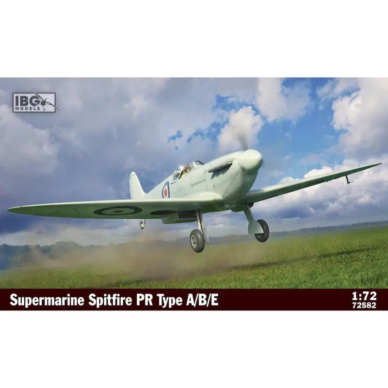 Ibg Models 72582 1/72 Supermarine Spitfire Pr Type A/B/E 1