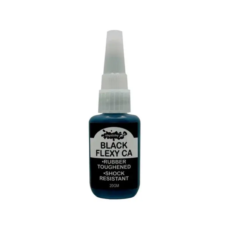 Icky Sticky 11200 Black Flexible Ca Glue 20Gm 1