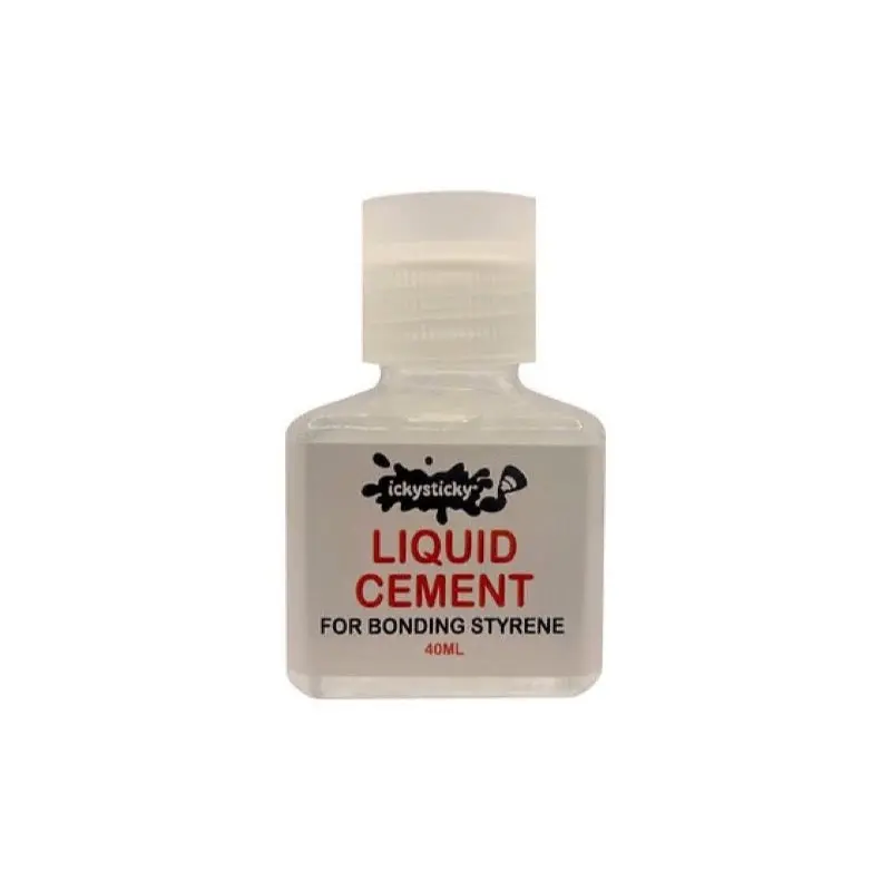 Icky Sticky 13412 Liquid Cement Plastic Model Glue 40Ml 1