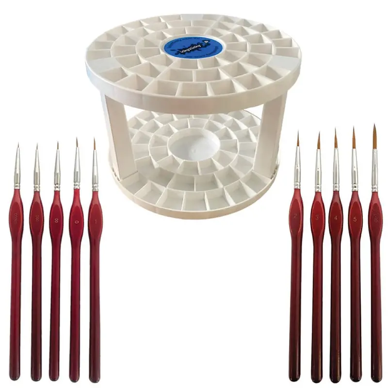 Icky Sticky 14025 Synthetic Paint Brush Kit 1