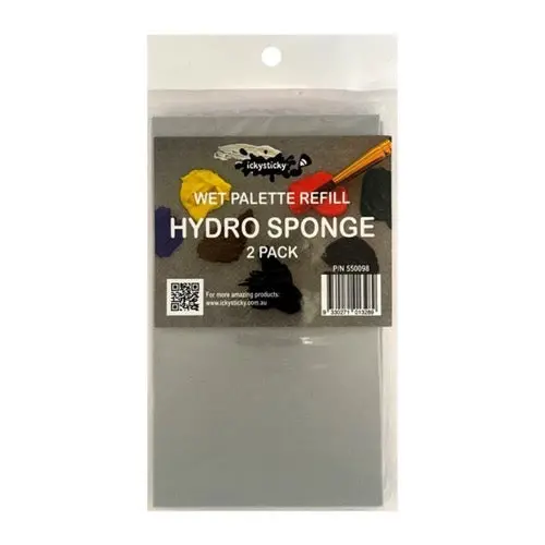 Icky Sticky 550098 Hydro Sponge Refill (2Pk) 1