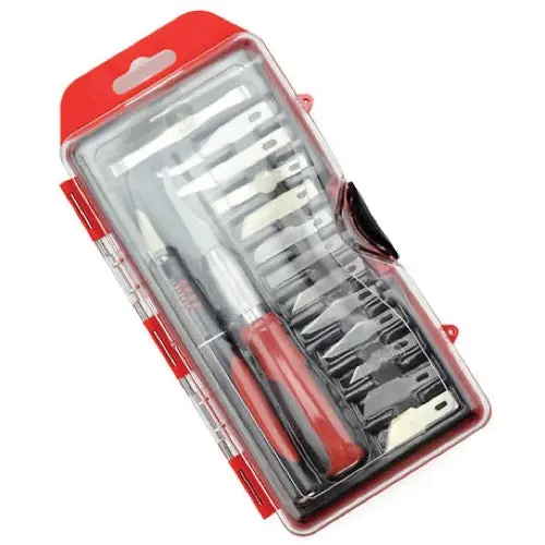Icky Sticky 550123 16 Piece Hobby Knife Set 1