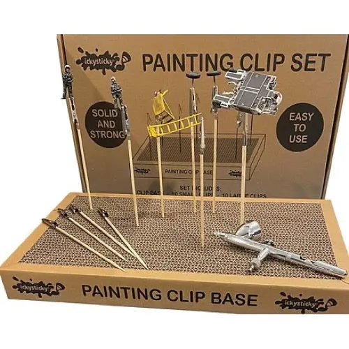 Icky Sticky 550133 Model Painting Clip Set 2