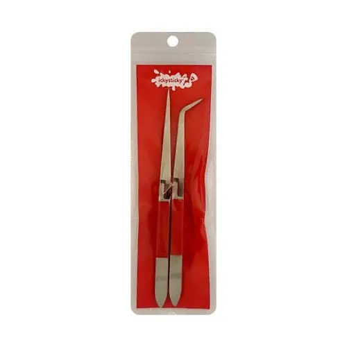 Icky Sticky 560284 Reverse Action Tweezers (2Pk) 1