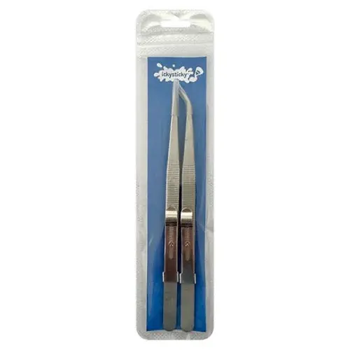 Icky Sticky 560285 Side Lock Tweezers (2Pk) 1