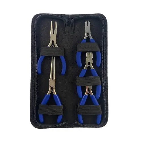 Icky Sticky 560305 5 Piece Mini Plier Set With Bag 1