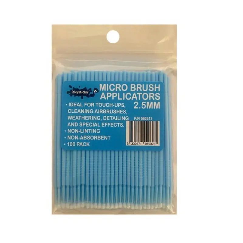 Icky Sticky 560313 Micro Brush Applicator 2.5Mm 1