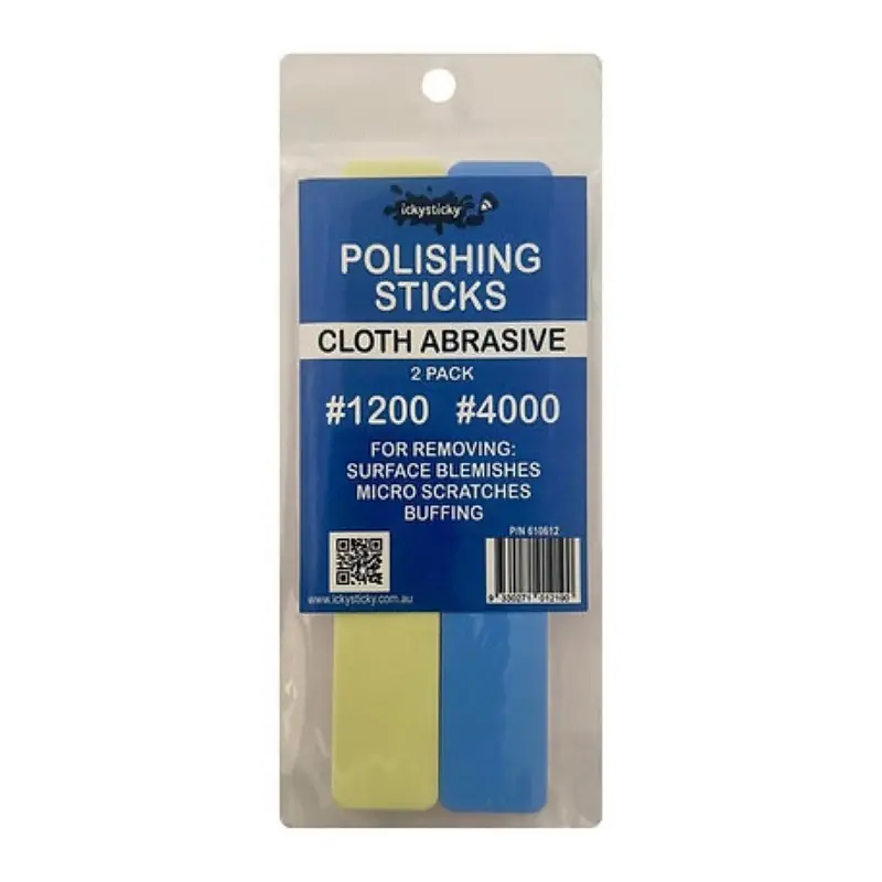 Icky Sticky 610612 Polishing Sticks 2Pk 1