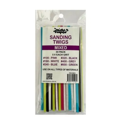 Icky Sticky 610616 Sanding Twigs Mixed 30Pk 1