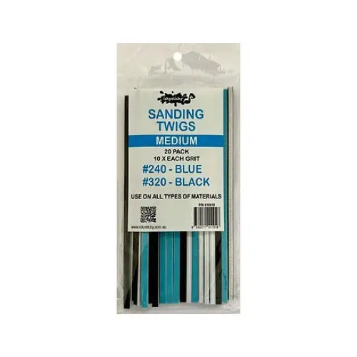 Icky Sticky 610618 Sanding Twigs Medium 20Pk 1