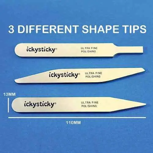 Icky Sticky 610623 Glass File Set 3Pcs 2