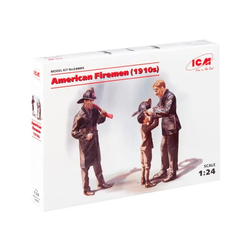 Icm 24005 1/24 American Firemen 1910S 1