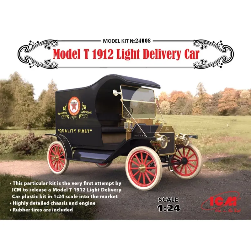 Icm 24008 1/24 Model T 1912 Light Delivery Car 2