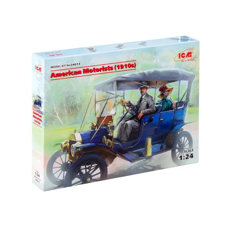 Icm 24013 1/24 American Motorists 1910S 1