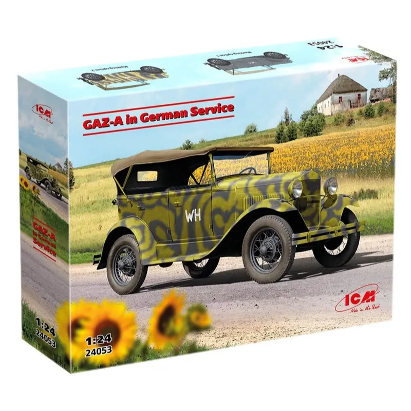 Icm 24053 1/24 Gaz-A In German Service 1