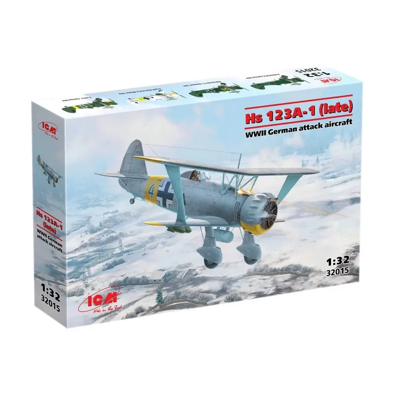 Icm 32015 1/32 Henschel Hs 123A (Late) 1