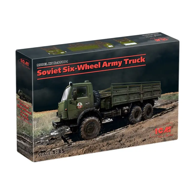 Icm 35001 1/35 Soviet Six-Wheel Army Truck 1