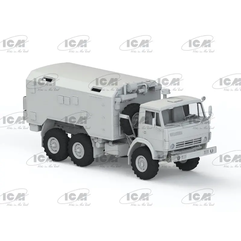 Icm 35004 1/35 Kamaz-4310 Ukrainian Military Box Truck 2