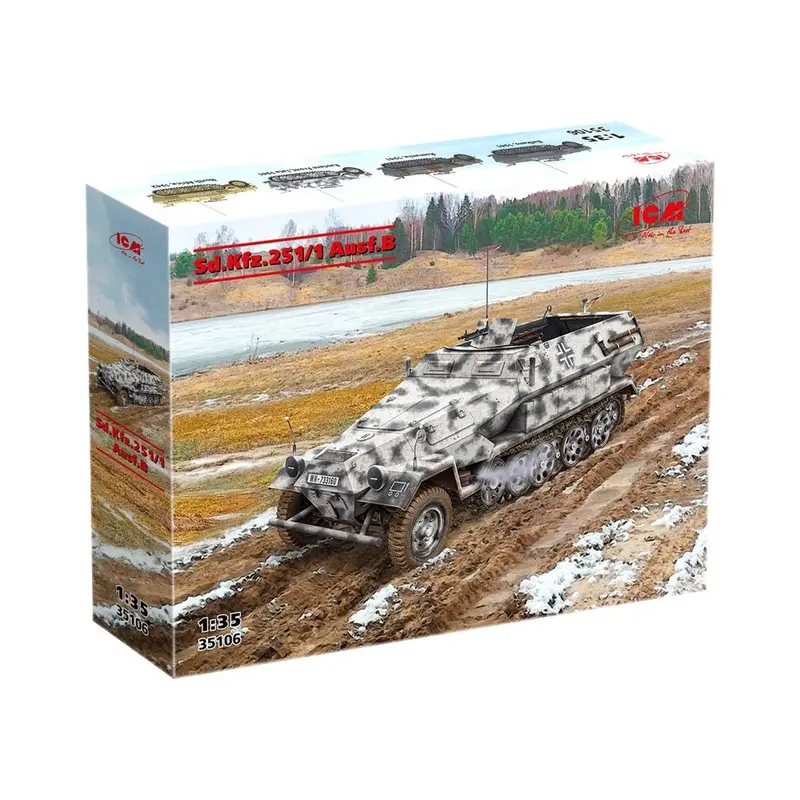 Icm 35106 1/35 Sd.Kfz.251/1 Ausf.B 1
