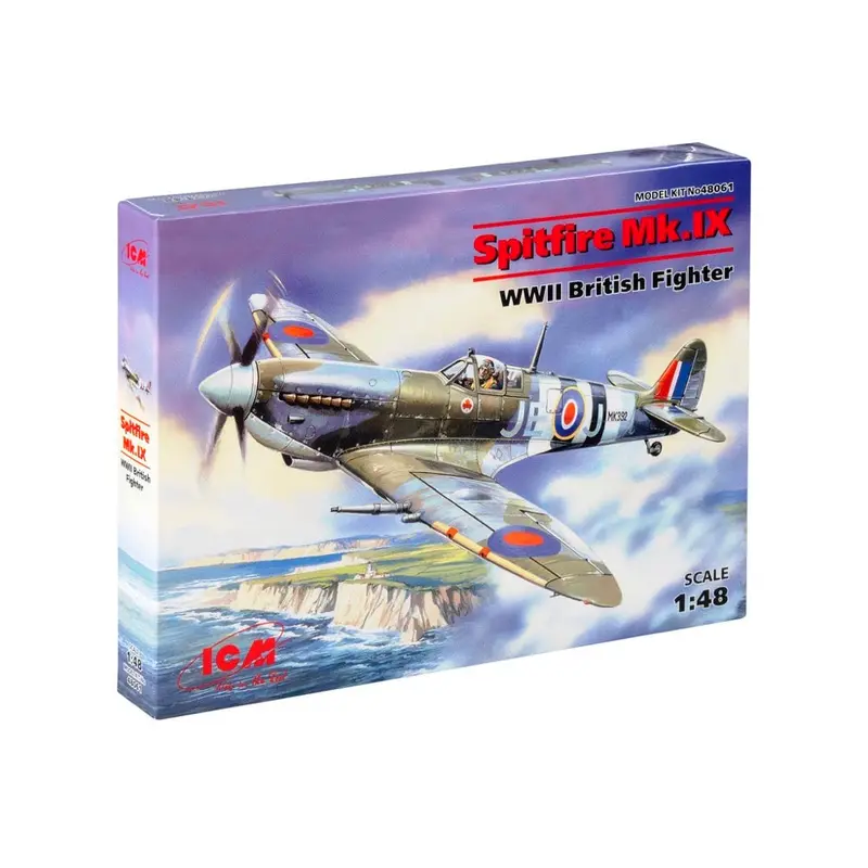 Icm 48061 1/48 Spitfire Mk.Ix Wwii British Fighter 1