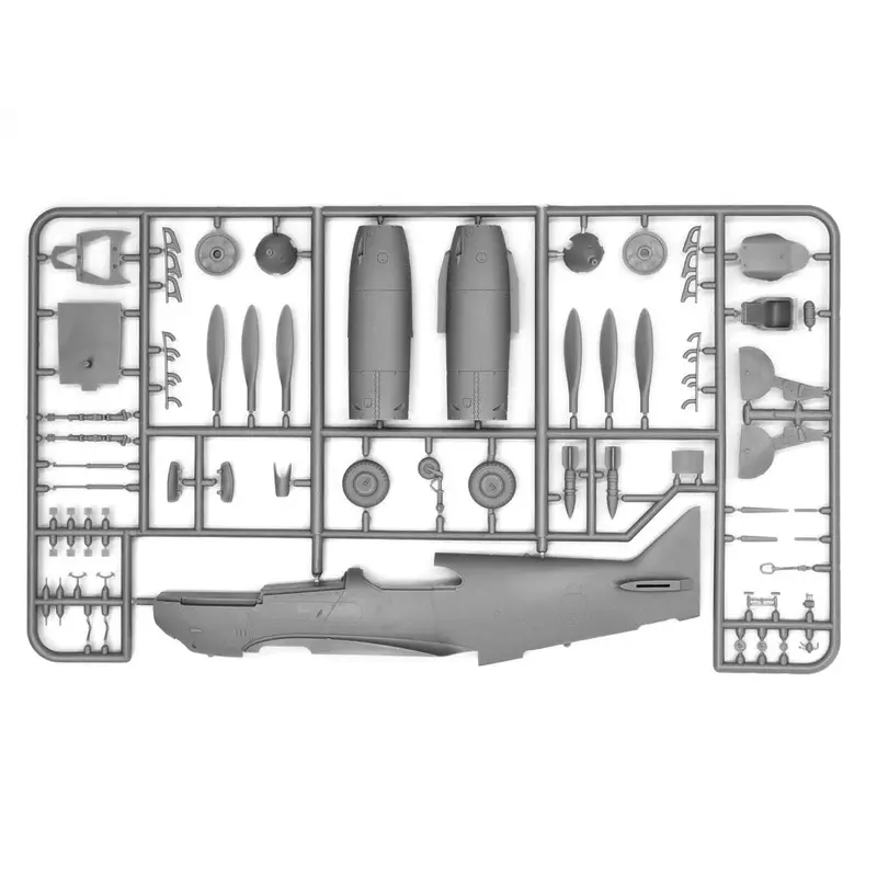 Icm 48091 1/48 Lagg-3 Series 1-4 Wwii Soviet Fighter 2