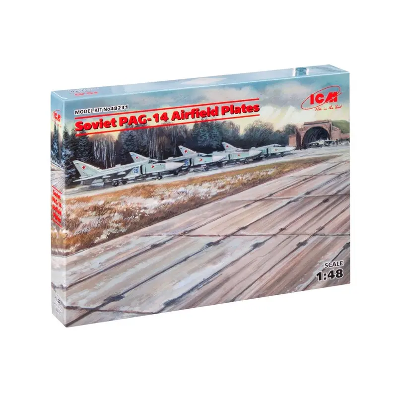 Icm 48231 1/48 Soviet Pag-14 Airfield Plates 543×324 Mm 1