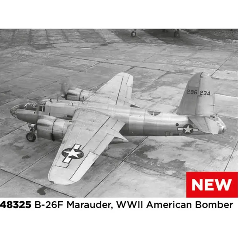 Icm 48325 1/48 Us B-26F Marauder Wwii American Bomber 1