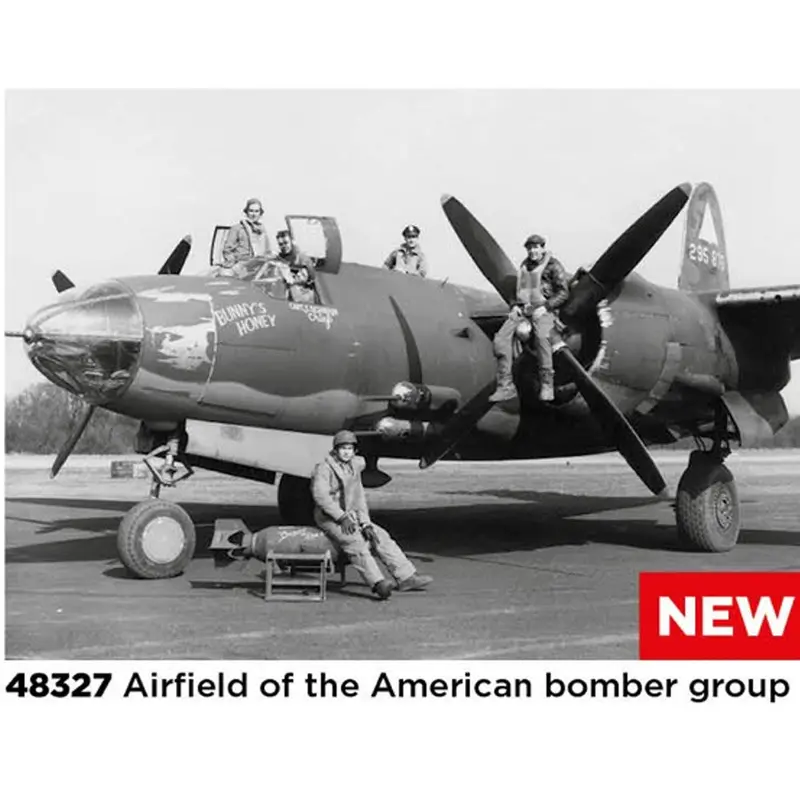 Icm 48327 1/48 B-26 Marauder Airfield Of The American Bomber Group 1
