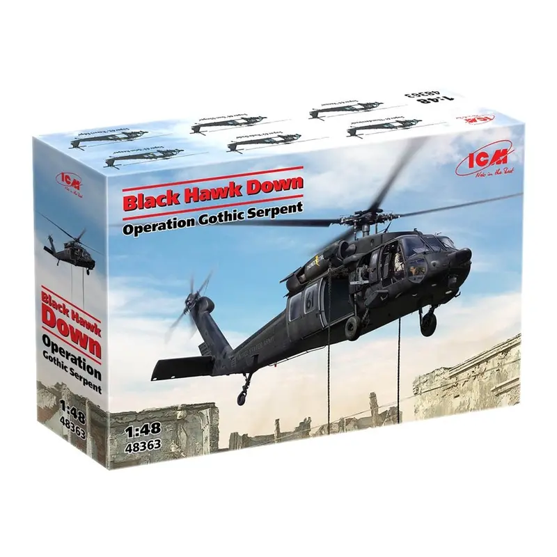 Icm 48363 1/48 Black Hawk Down. Operation Gothic Serpent 1