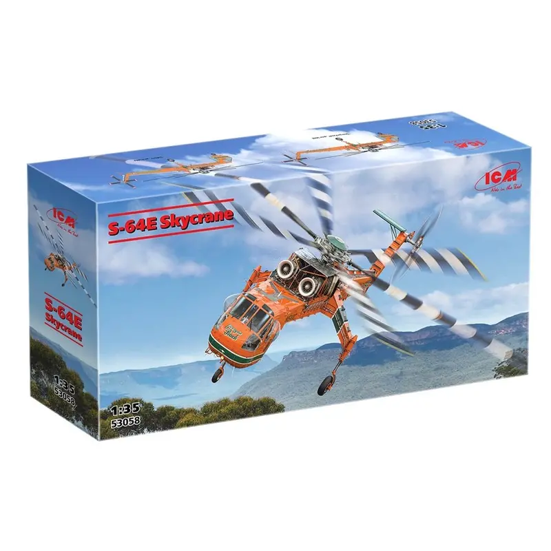 Icm 53058 1/35 Sikorsky S-64E Skycrane 1
