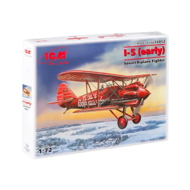 Icm 72052 1/72 I-5 Early Soviet Biplane Fighter 1