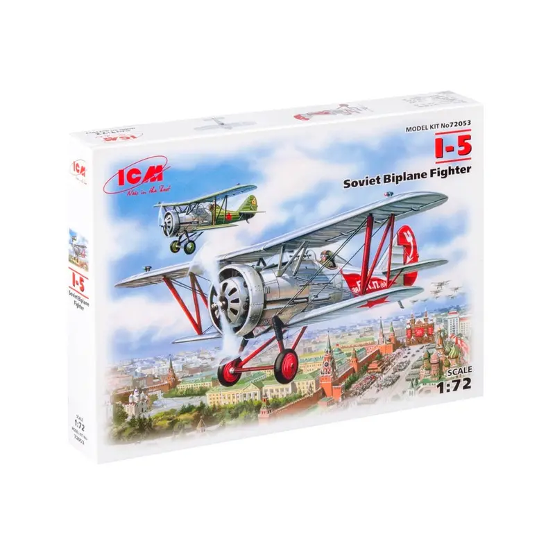 Icm 72053 1/72 I-5 Soviet Biplane Fighter 1
