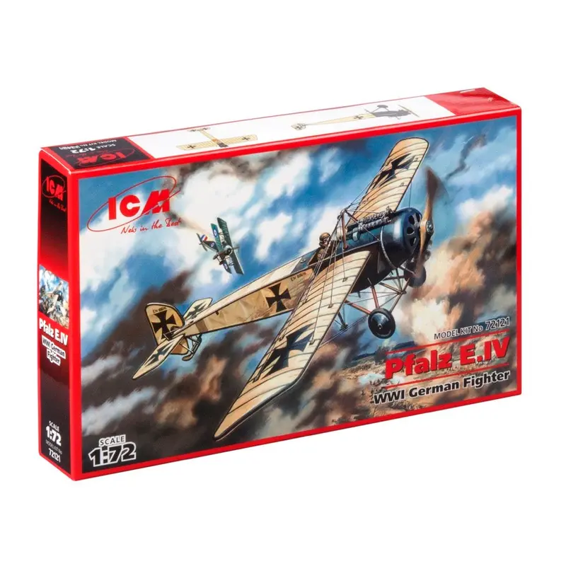 Icm 72121 1/72 Pfalz E.Iv Wwi German Fighter 1