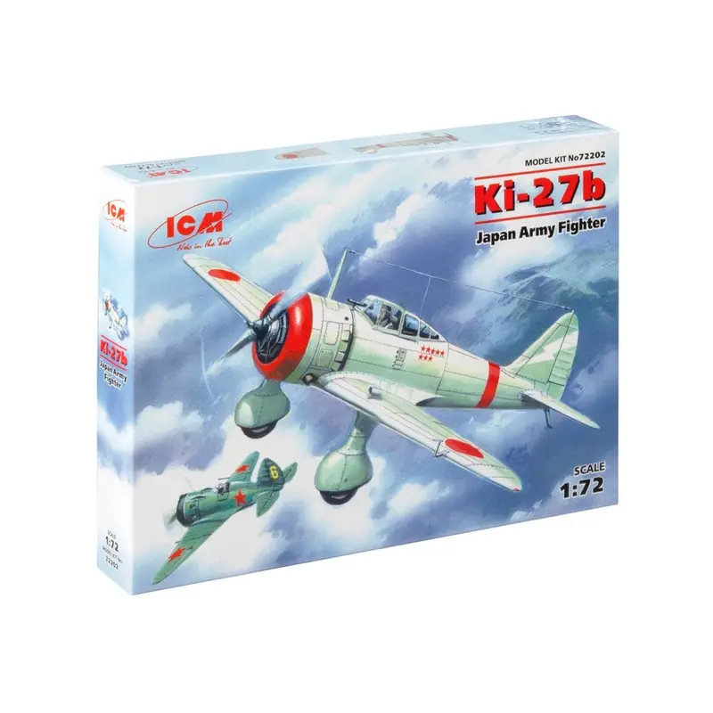 Icm 72202 1/72 Ki-27B Japan Army Fighter 1