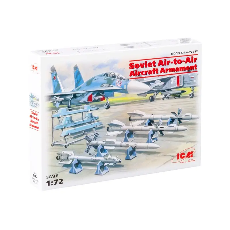 Icm 72212 1/72 Soviet Air-To-Air Aircraft Armament 1